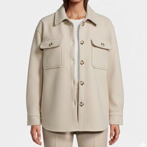 Ardene Cream Shacket Women's Shirt Jacket Size S/P